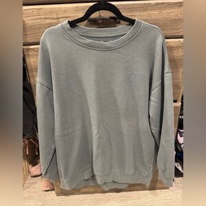 Aerie Green Crewneck Sweatshirt